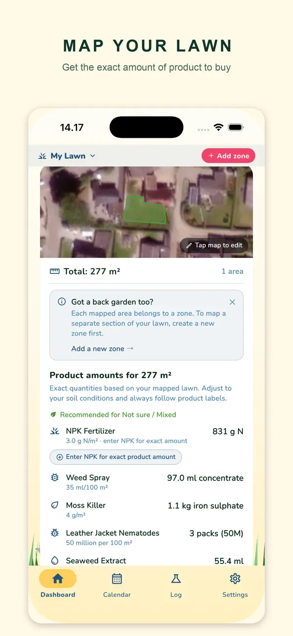 Get the exact amount of product to buy